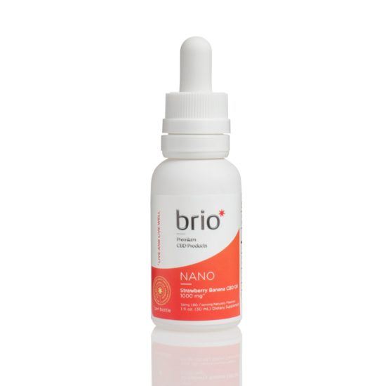 Brio Strawberry Banana Nano CBD Oil