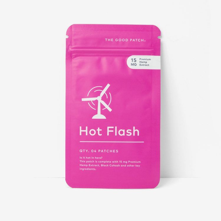 - Is it hot in here? This patch is complete with 15 mg Premium Hemp Extract, Black Cohosh and other key ingredients. Now 4 Patches in a NEW Resealable Pouch. How to Use: Peel and place one patch on abdomen, ensuring area is clean and dry. Patch may be worn up to 12 hours. All done? Simply peel the patch off. Ingredients: <ul> <li>15 mg Industrial Hemp Extract</li> <li>4 mg Menthyl Lactate</li> <li>1 mg Black Cohosh (Cimicifuga Racemosa)</li> <li>0.35 mg Black Pepper Extract (Piper Nigrum)</li> </ul> Benefits <ul> <li>8-12 Hour Release</li> <li>Perfectly Discreet</li> <li>Natural Ingredients</li> <li>Easy to apply when needed</li> <li>Simply take off when you're done</li> </ul> - CBD Modern