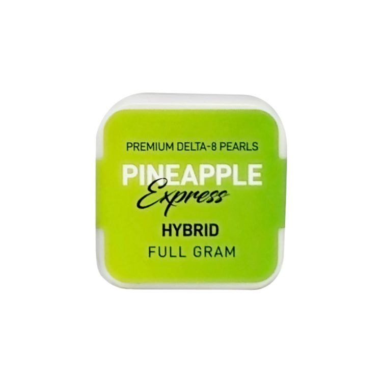 - Our Pineapple Express Delta 8 THC Pearls is second to none. This <strong>Hybrid </strong>dominant blend tastes as good as it sounds. With a mouthwatering pineapple aroma, it will be hard to put down.  Its effects may set in quickly accompanied by a powerful head rush and only mellow vibes. Pineapple Express is best used to get you in that right head space. <ul> <li>Delta 8 Caviar</li> <li>1 gram</li> </ul> [Must be 21 years or older to use or purchase] - CBD Modern