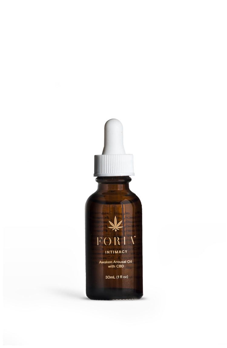 - Meet our bestselling all-natural arousal oil, Foria Awaken. This topical oil works with your body to enhance pleasure, ease discomfort, and help increase sensitivity with a unique blend of broad-spectrum CBD and organic botanicals. Awaken was formulated to support sexual wellness for women and people with vulvas – solo or with a partner. Approximately 30+ uses per bottle. <h4><strong>How to Use:</strong></h4> Add as much as a full dropper of arousal oil to the clitoris, inner labia, and inside the vagina. Gently massage & allow the botanicals to absorb and work their magic. Oral-friendly & safe to ingest. <h4>Does Foria CBD belong in your bedroom? The short answer is absolutely – and here's why:</h4> <ul> <li>Used topically, CBD promotes increased blood flow – a vital part of arousal and sexual pleasure.</li> <li>CBD helps relax muscles & ease tension, supporting comfort where it counts.</li> <li>Discomfort with sex is more common than you'd think. CBD has been shown to help manage this – gently and naturally.</li> </ul> - CBD Modern