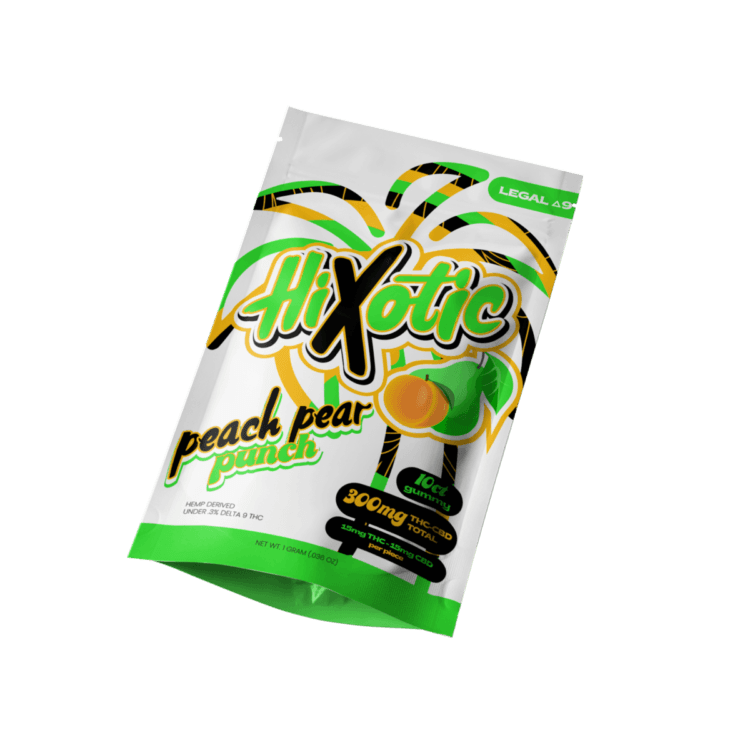 - <strong class="x-el x-el-span c2-5m c2-45 c2-3 c2-7l c2-q c2-4c c2-7m">CBD Modern's latest D9 gummy!  Twisted Tropical is a flavor unlike any other, the notes of pineapple, kiwi, and orange work together so well on the gummy flavor.</strong> <strong class="x-el x-el-span c2-5m c2-45 c2-3 c2-7l c2-q c2-4c c2-7m">This is a revolutionary innovation for the industry, being that these gummies feature 15mg of hemp-derived Delta-9 THC. This means that these gummies are a fully legal hemp product under the parameters of the 2018 Hemp Farm Bill as they contain less than 0.3% delta-9-THC on a dry weight basis. Each gummy contains 15mg delta 9 THC.</strong> <strong class="x-el x-el-span c2-5m c2-45 c2-3 c2-7l c2-q c2-4c c2-7m">Hixotic D9 Gummies Features:</strong> <ul> <li><strong class="x-el x-el-span c2-5m c2-45 c2-3 c2-7l c2-q c2-4c c2-7m">10 gummies per pack.</strong></li> <li><strong class="x-el x-el-span c2-5m c2-45 c2-3 c2-7l c2-q c2-4c c2-7m">Each gummy is less than .3% Delta 9 THC. </strong></li> <li><strong class="x-el x-el-span c2-5m c2-45 c2-3 c2-7l c2-q c2-4c c2-7m">These Gummies are legal, but it's recommended to verify whether or not your state is restricted.</strong></li> </ul>     - CBD Modern