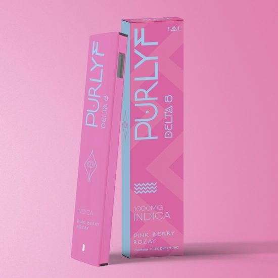 Purlyf Pink Berry Rozay Disposable 1 gram