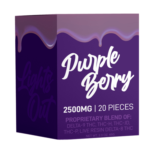 Extrax Purple Berry Splash THCa Gummies 7000mg - CBD Modern