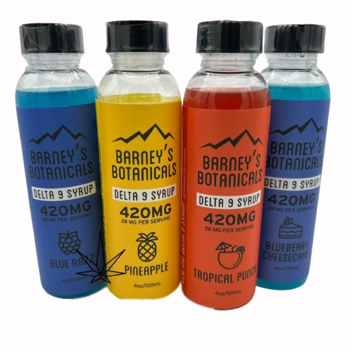 - Try Barney’s Botanical high-potency, consciously formulated beverage additives. All of Barney’s Botanicals products use hemp sourced from the USA and utilize third-party testing to ensure every product is up to the standards you deserve. Utilizing <strong>nano-sized Delta 9 THC. </strong>In nano-sized form, Delta 9 THC becomes water-soluble. It enhances the human body’s absorption capacity and as a result, our bodies absorb 5 times more nano-delta-9-THC than traditional delta 9 THC oil. Delta 9THC is one of many wonderful cannabinoid extractions that can stimulate our endocannabinoid system (ECS). ECS is involved in the smooth functioning of a wide array of processes. Certain cannabinoids work with certain functions better than others. That explains why this broad-spectrum extract of delta 9 THC helps to create the addition to any drink recipe or for the creation of your own style of ‘syrup’.   - CBD Modern