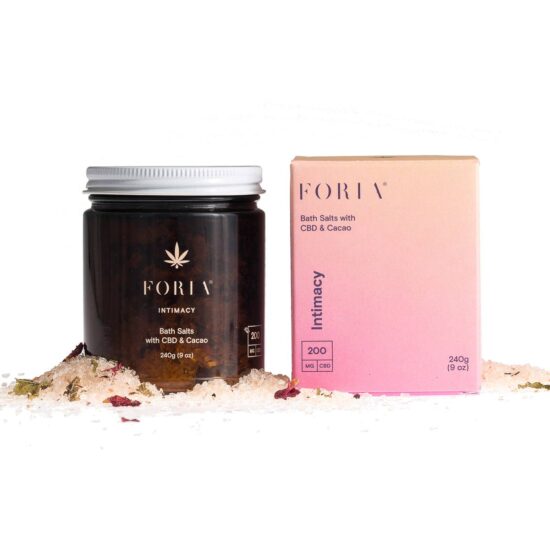 Foria Bath Salts with Cacao